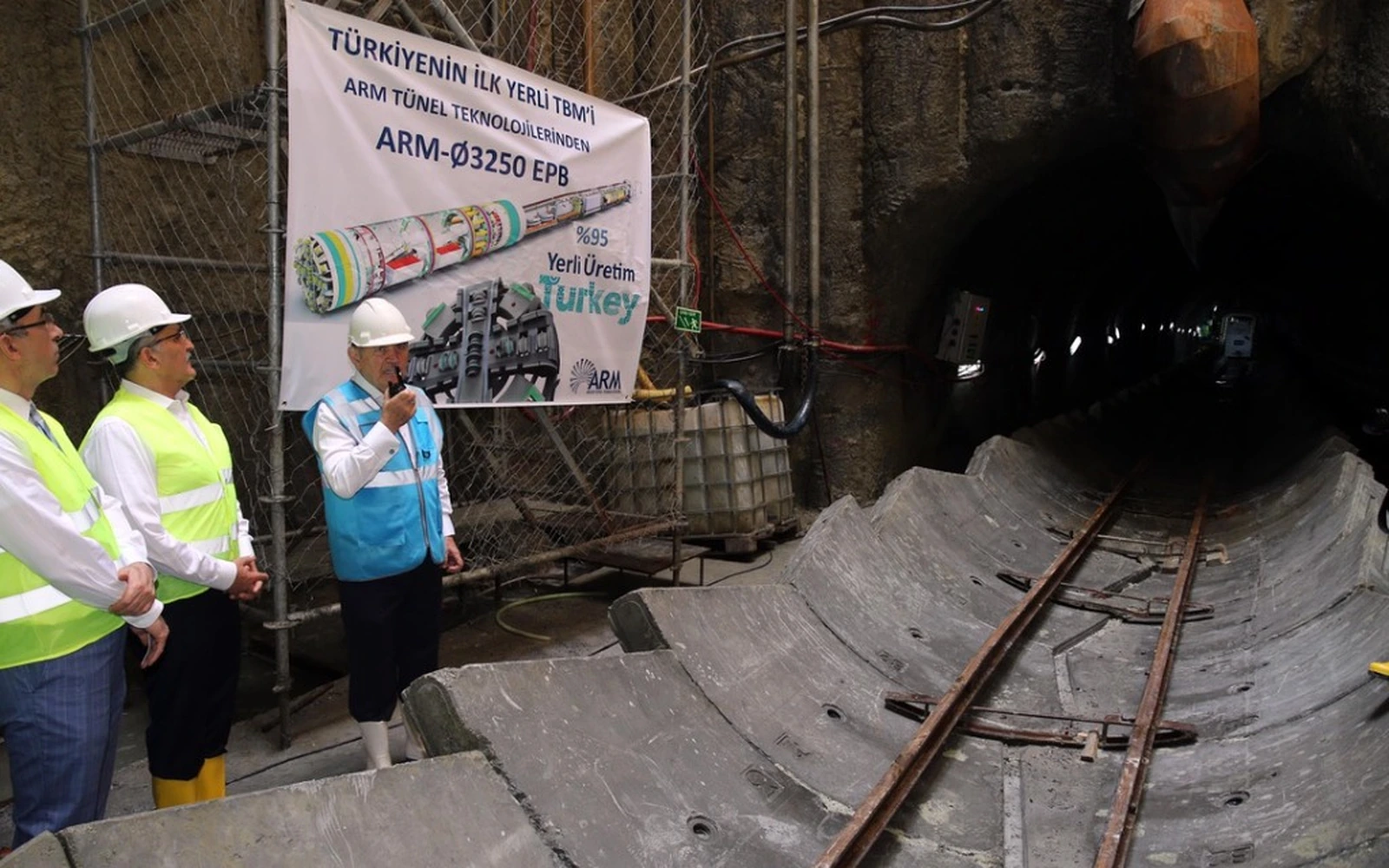 ARM Tünel Saha İşletmeciliği — Türkiye'nin İlk Yerli TBM'i ARM-Ø3250 EPB Tünel Operasyonu